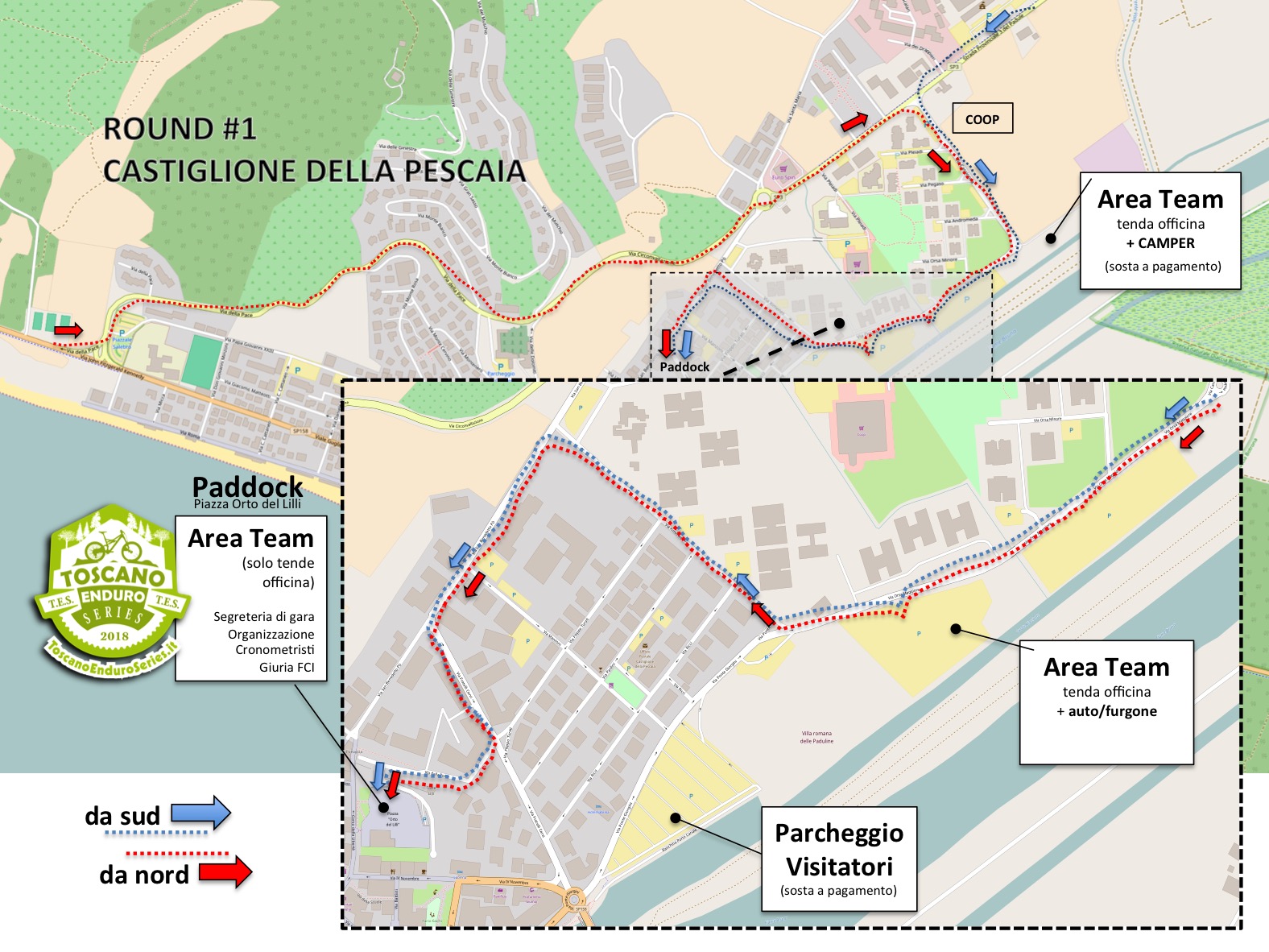 2018 TES CdP aree sosta come arrivare 0504